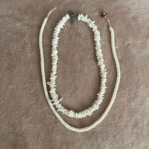 Shell necklaces